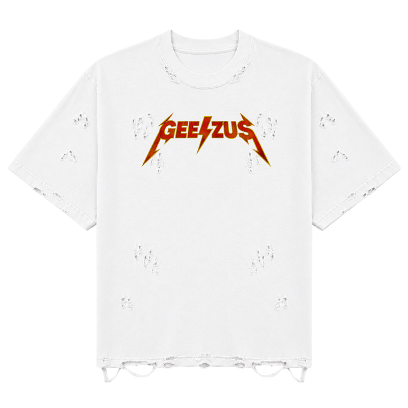 Geezus Distressed Tee