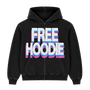 Free Hoodie Vintage Dyed Zip