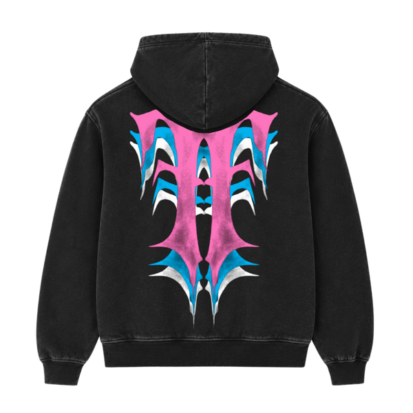 Free Hoodie Vintage Dyed Zip