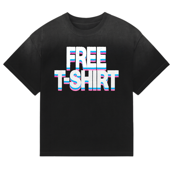 Free T-Shirt Potassium Dyed