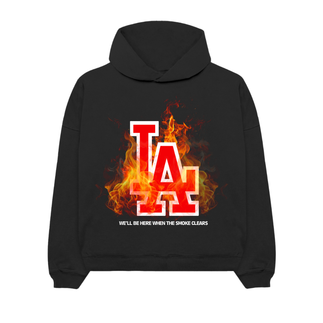 LA FIRE Heavy Hoodie
