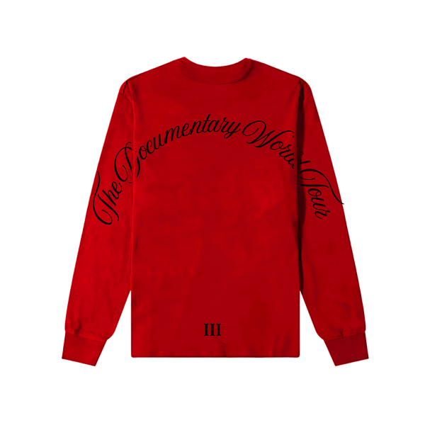 The Documentary Signature World Tour Longsleeve