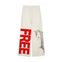 Finally Free Straight Leg Sweats - Creme
