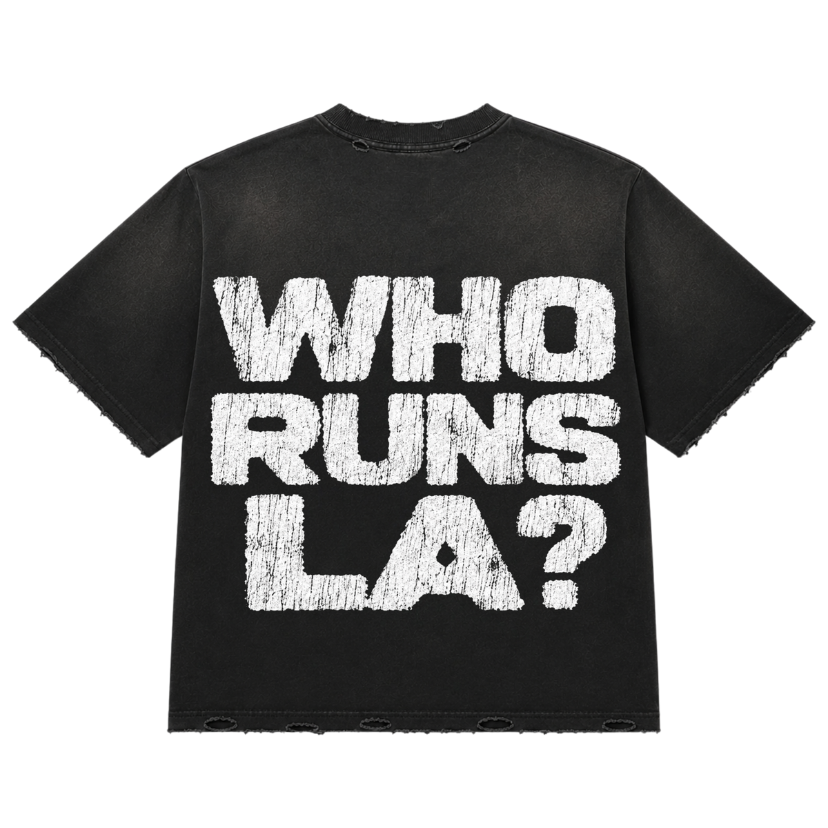Who Runs LA Vintage Tee