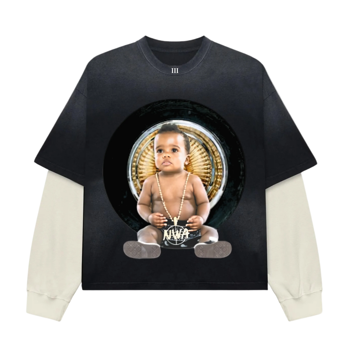 Vintage Old School Thermal Tee