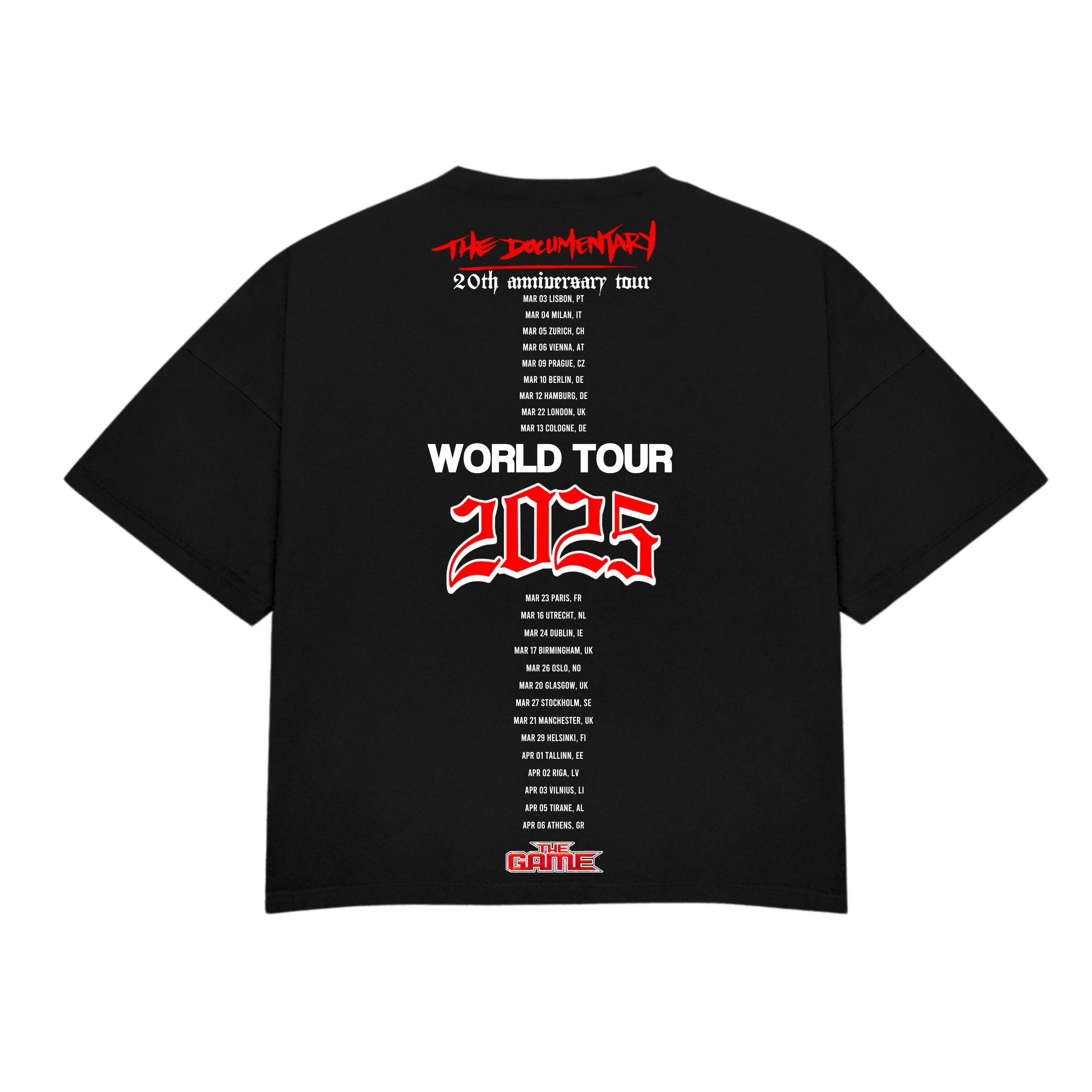 The Documentary World Tour Heavy Tee