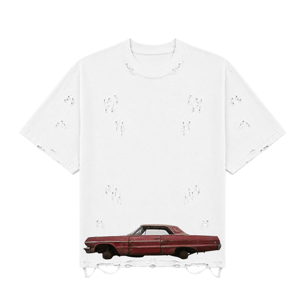 No Brakes Distressed Tee