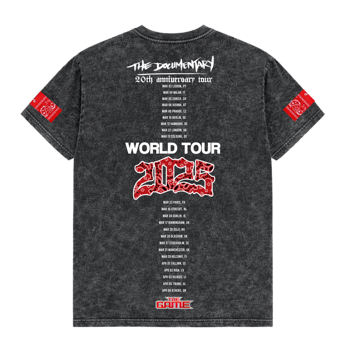 Vintage Bandana World Tour Tee