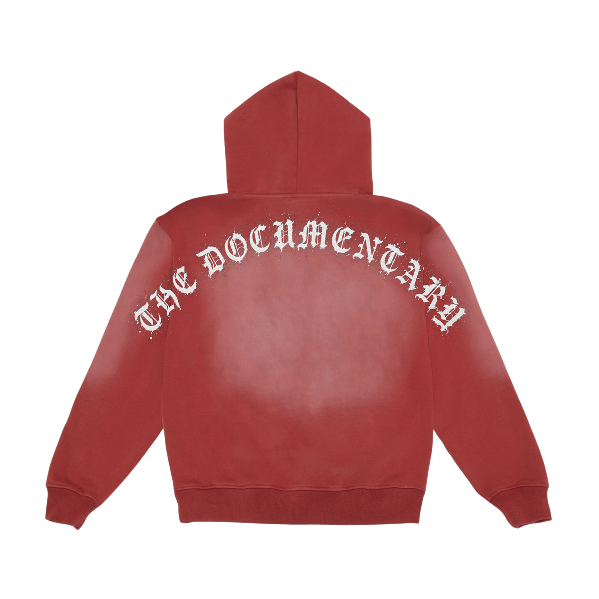 Documentary Paint Splattered Hoodie