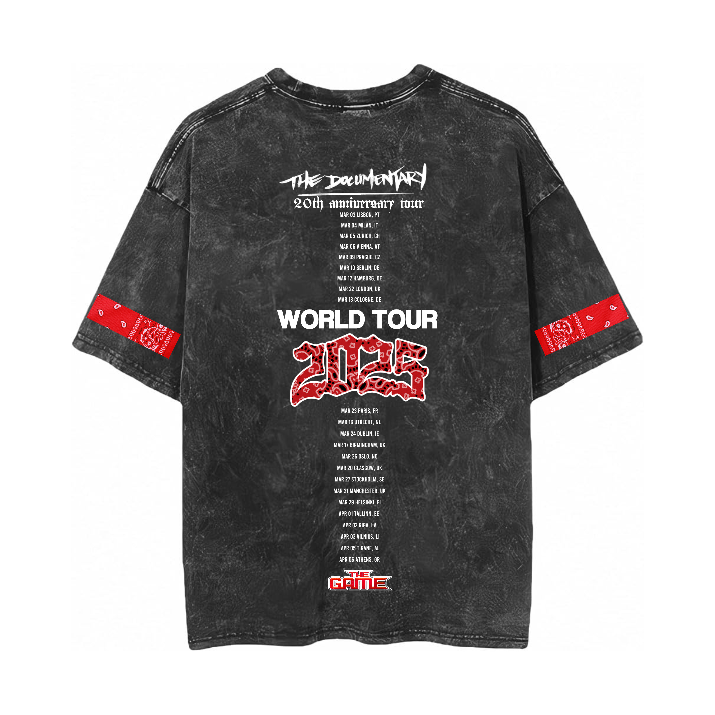 Vintage Bandana World Tour Tee