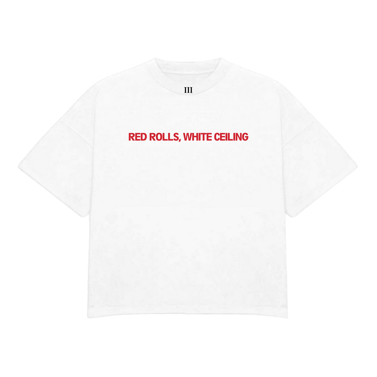 The Documentary Red Rolls, White Ceiling Heavy Tee