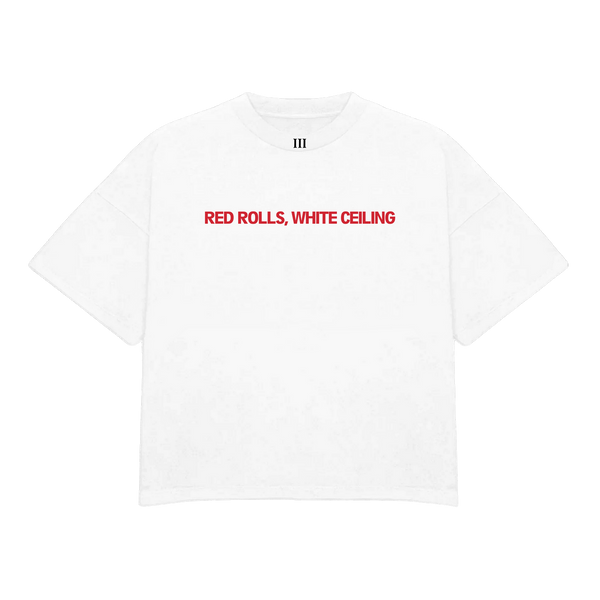 The Documentary Red Rolls, White Ceiling Heavy Tee