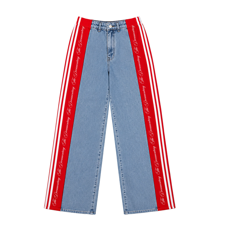 Side Stripe Women's Denim Pant