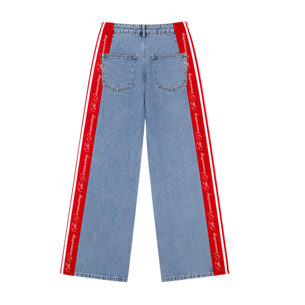 Side Stripe Women's Denim Pant