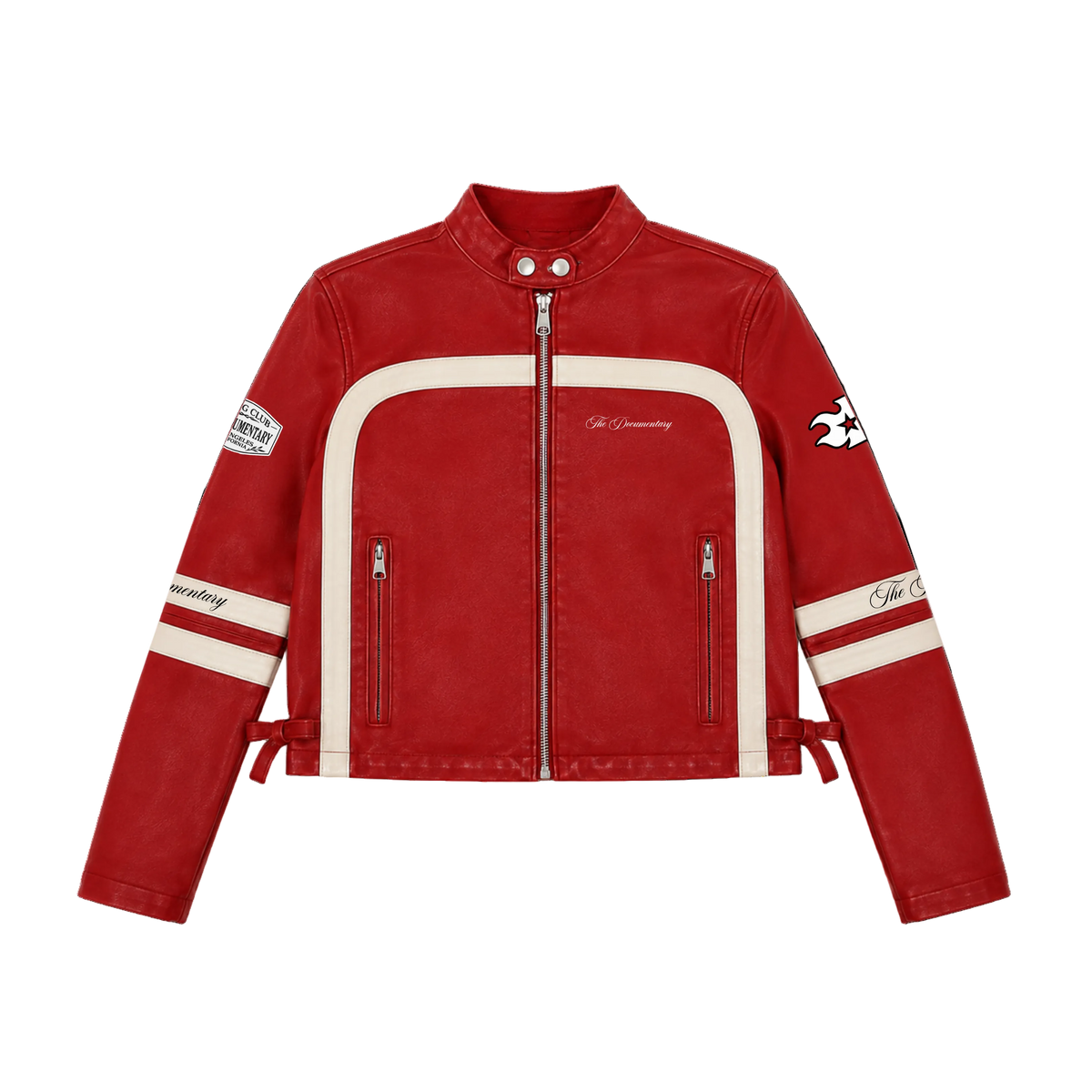 Documentary Women's Moto Racer Jacket