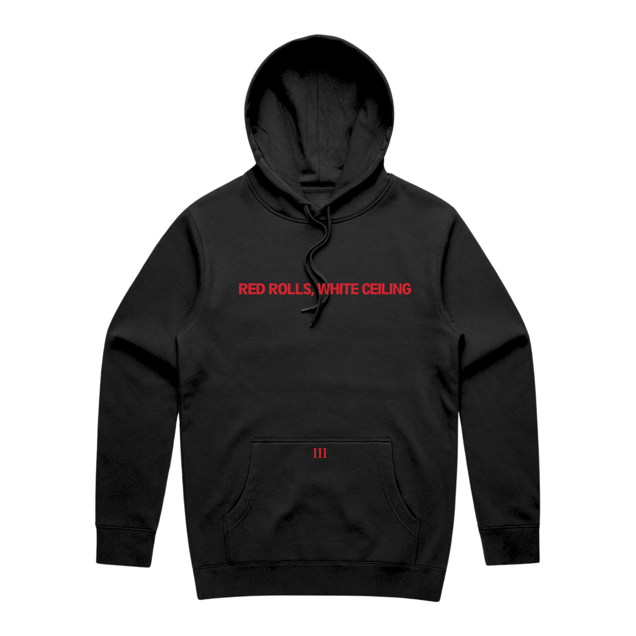 The Documentary Red Rolls, White Ceiling Hoodie