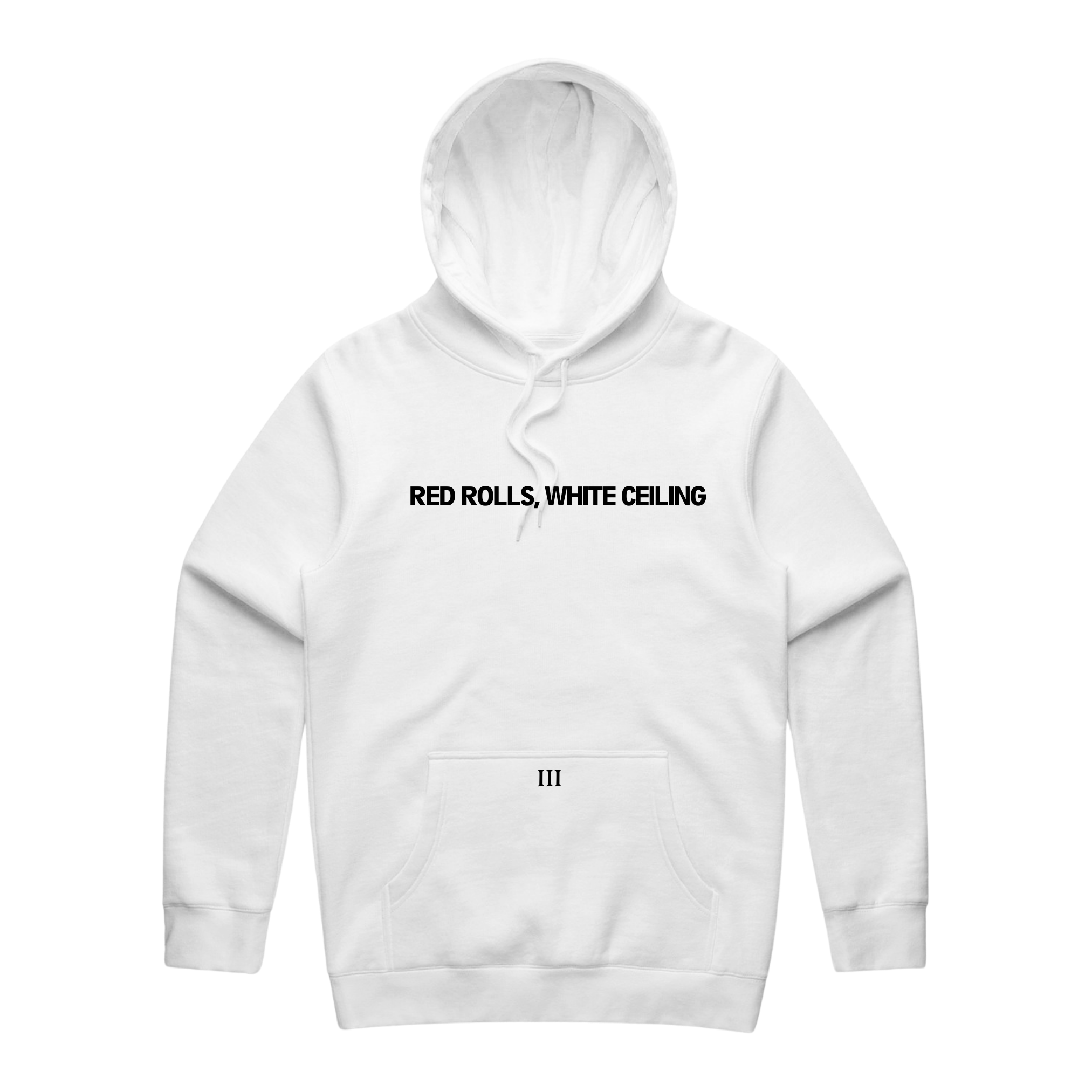 The Documentary Red Rolls, White Ceiling Hoodie