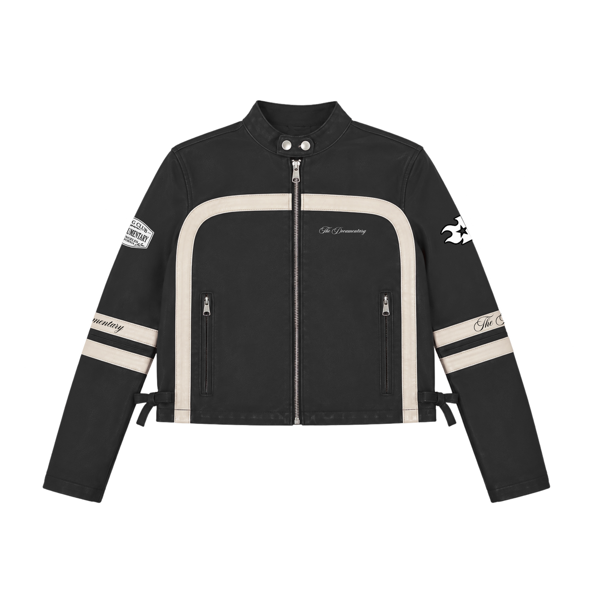 Documentary Women's Moto Racer Jacket