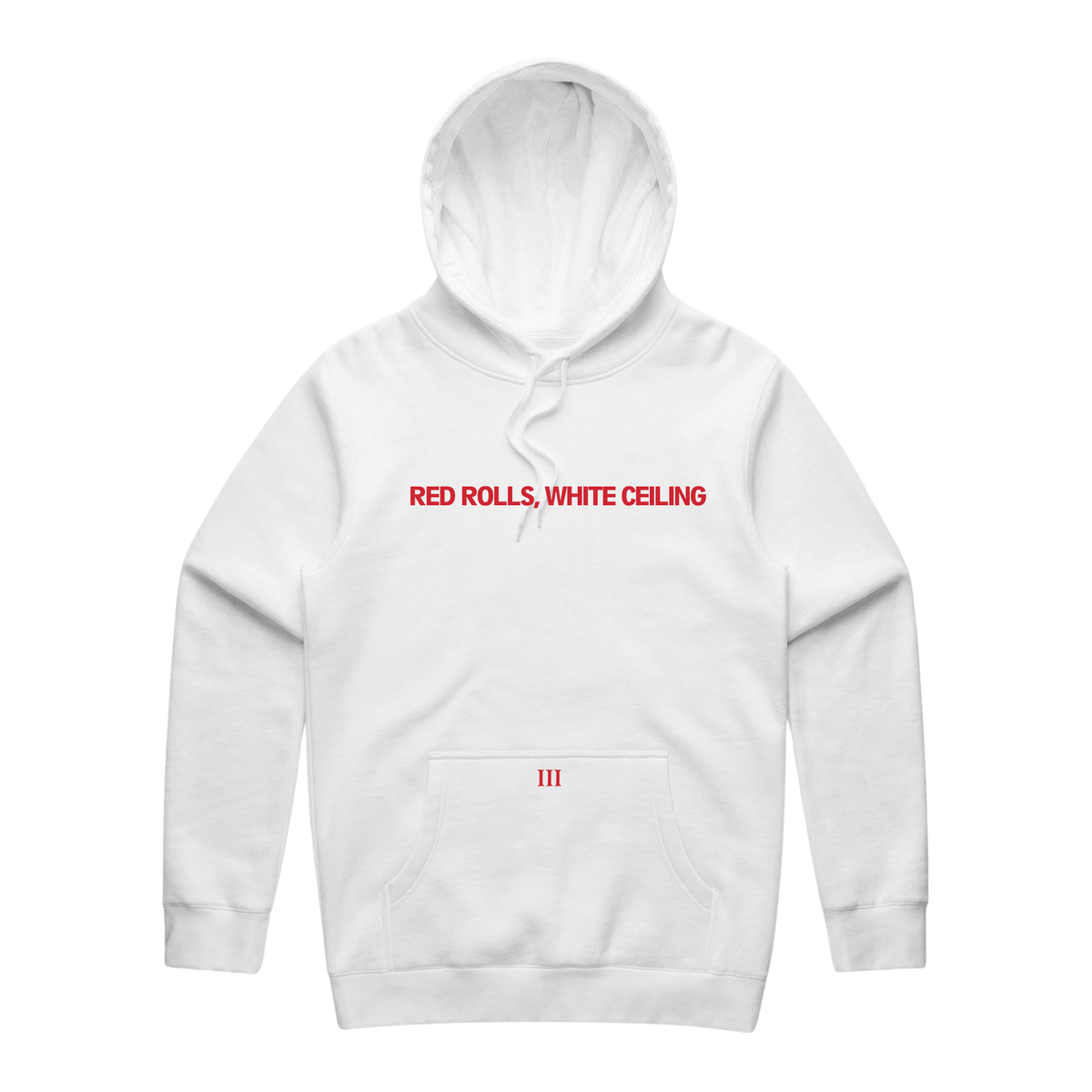 The Documentary Red Rolls, White Ceiling Hoodie – Los Angeles 