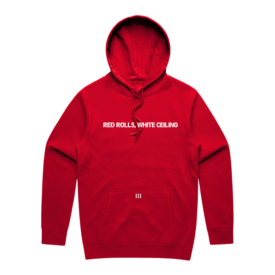 The Documentary Red Rolls, White Ceiling Hoodie