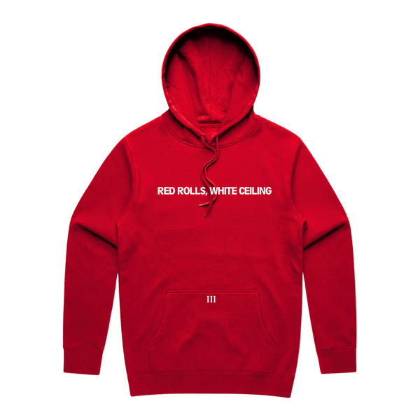 The Documentary Red Rolls, White Ceiling Hoodie