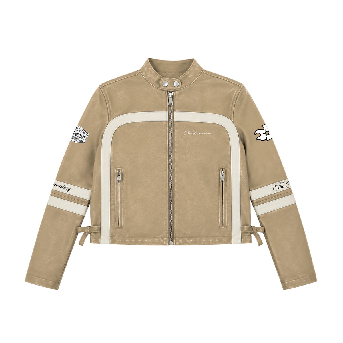 Documentary Women's Moto Racer Jacket
