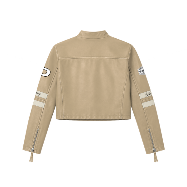 Documentary Women's Moto Racer Jacket