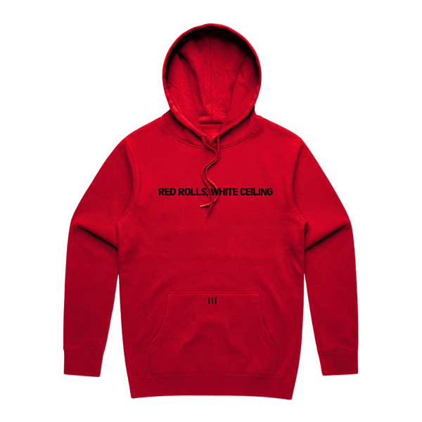 The Documentary Red Rolls, White Ceiling Hoodie