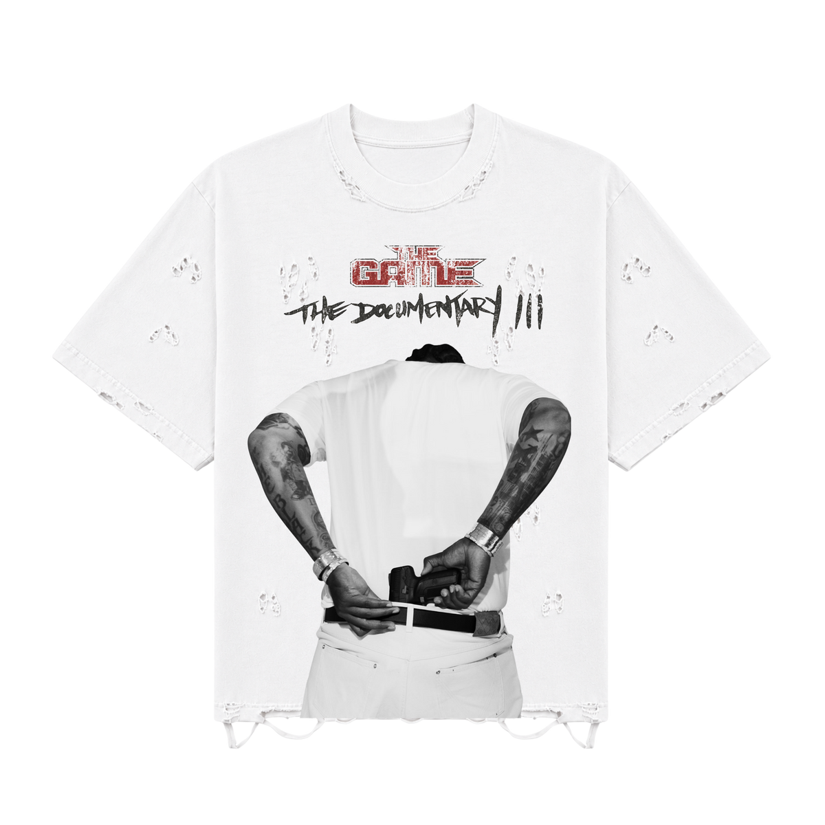 DOC III Game Portrait Tee Distressed