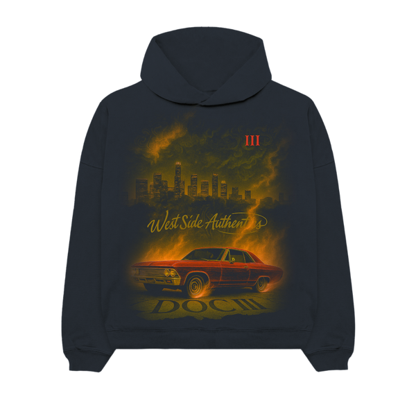 West Side Authentics - City On Fire - Ultra Luxury Hoodie