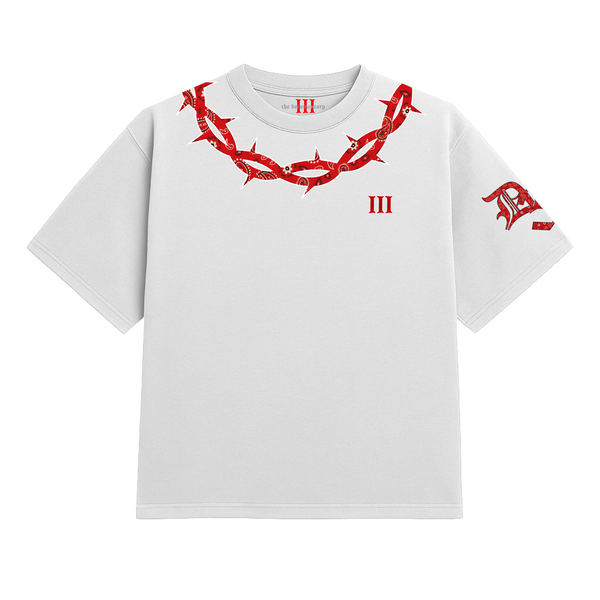 Barbed Paisley Heavy Tee