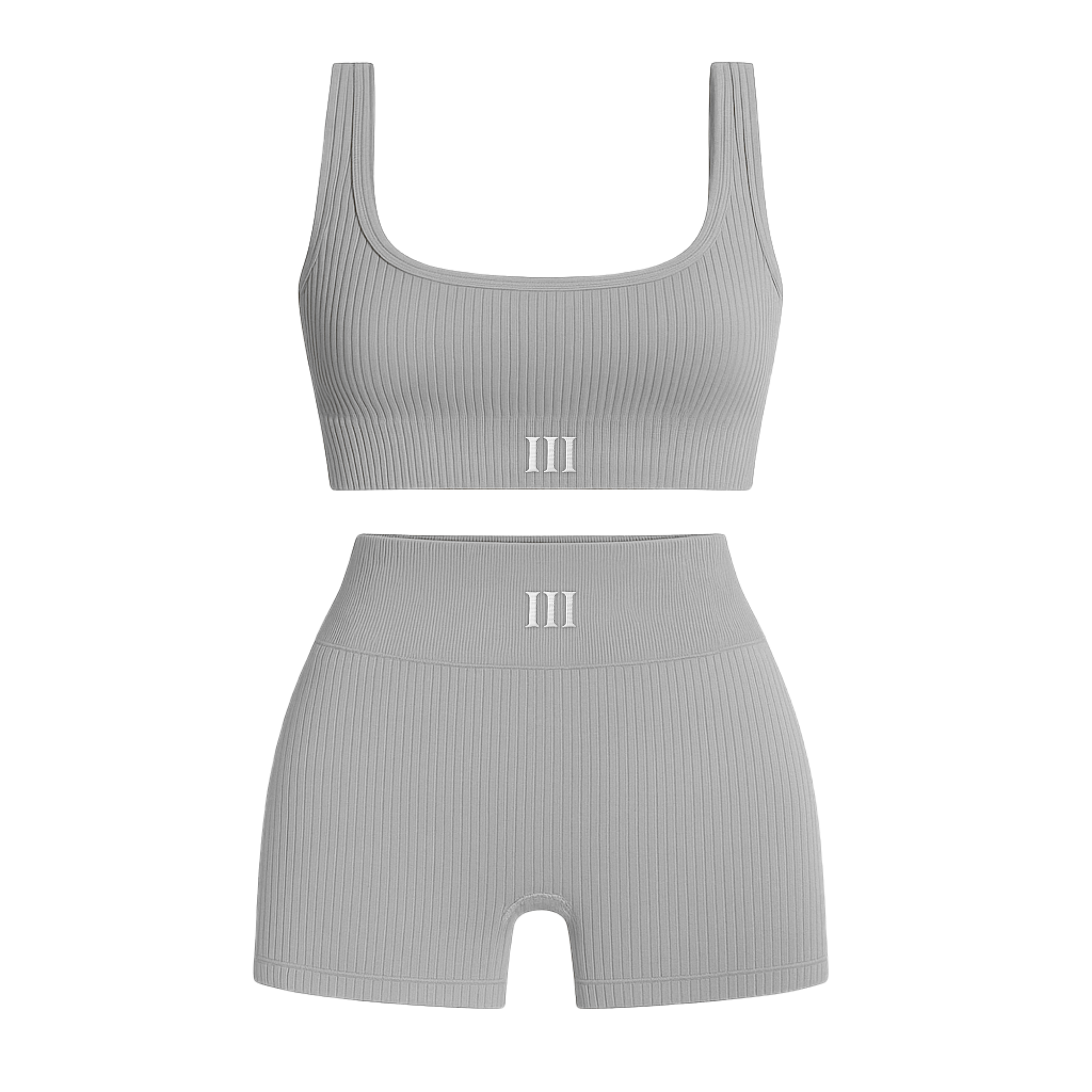 Accountability Partner Ribbed Athletic Short Set