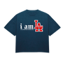 We Still Here Heavy Tee - Navy